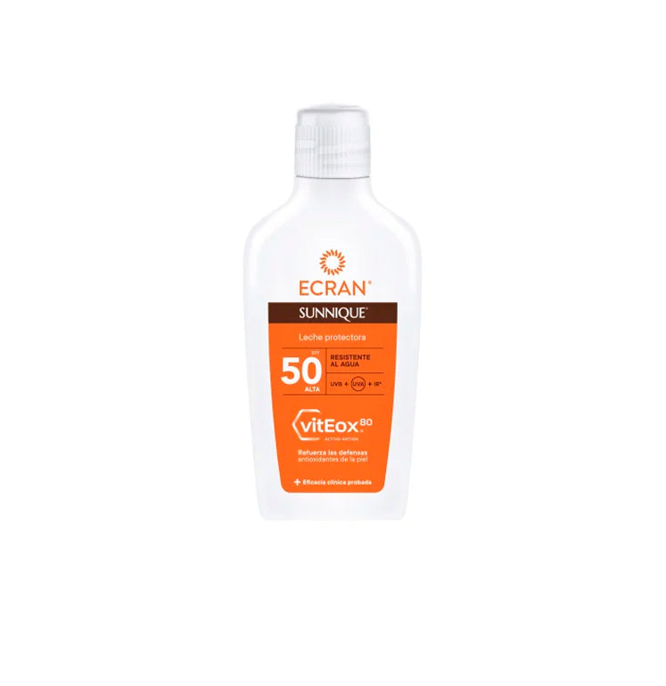 Lichte beschermende zonnecrème SPF 50 200 ml SUNNIQUE ECRAN