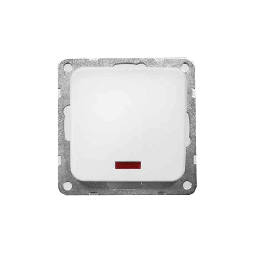 Interruptor de empotrar luminoso serie Term 70x35x70mm EDM