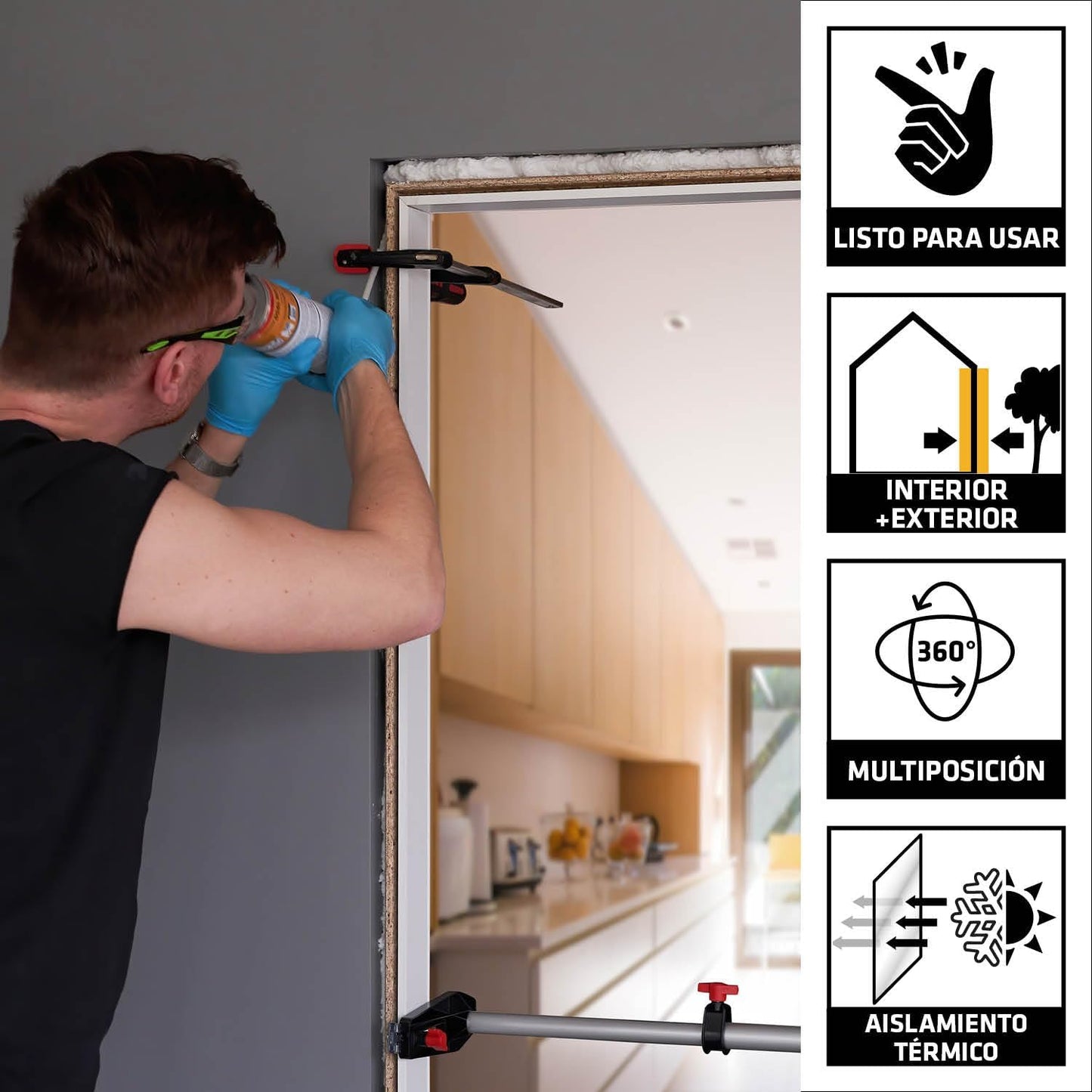 Polyurethane foam 750ml Sika Boom-151 Multiposition