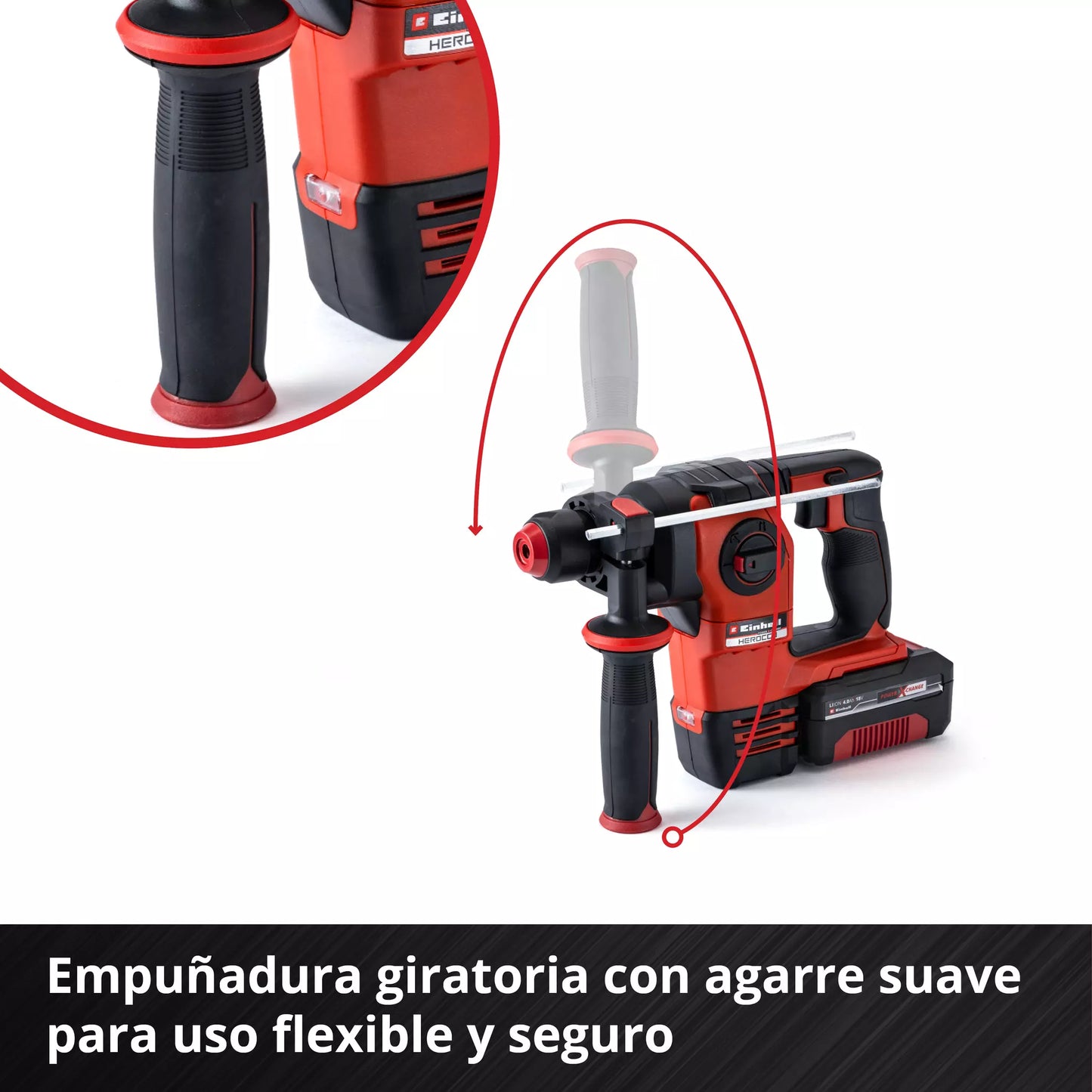 SDS-Plus-boorhamer 18 V 2,2 J Einhell HEROCCO 18/20
