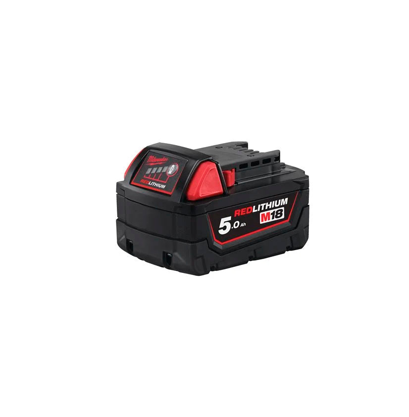 Powerpack 5 gereedschappen + 2 accu's 5 Ah + oplader + tas Milwaukee M18 BLCPP5A-502B