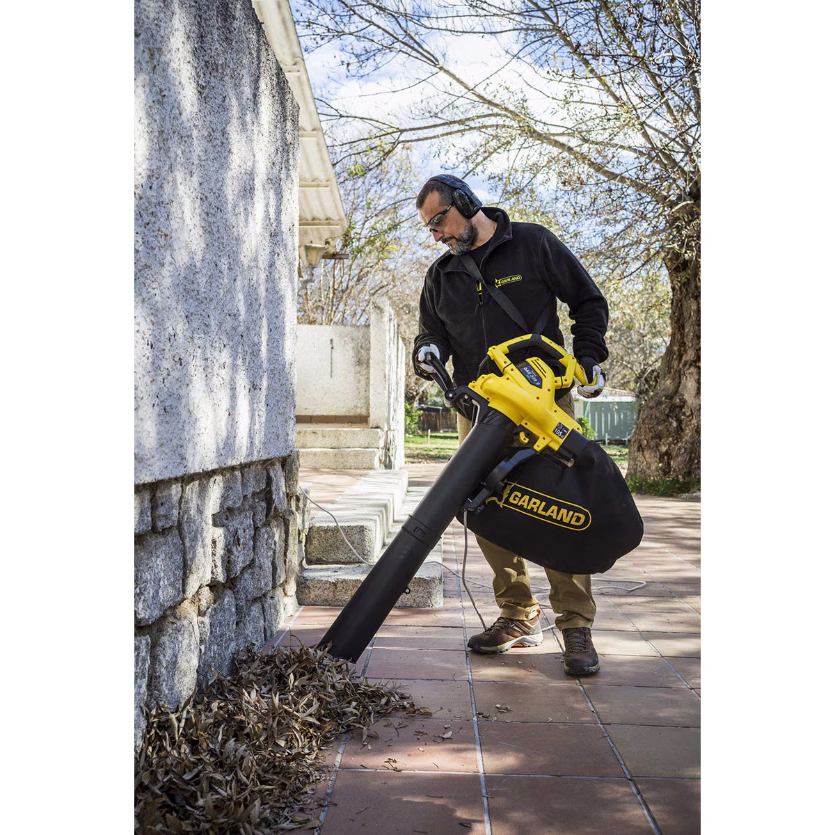 Blazer Stofzuiger Hakselaar Elektrisch 3000W 300km/h Garland Gas 339E-V18