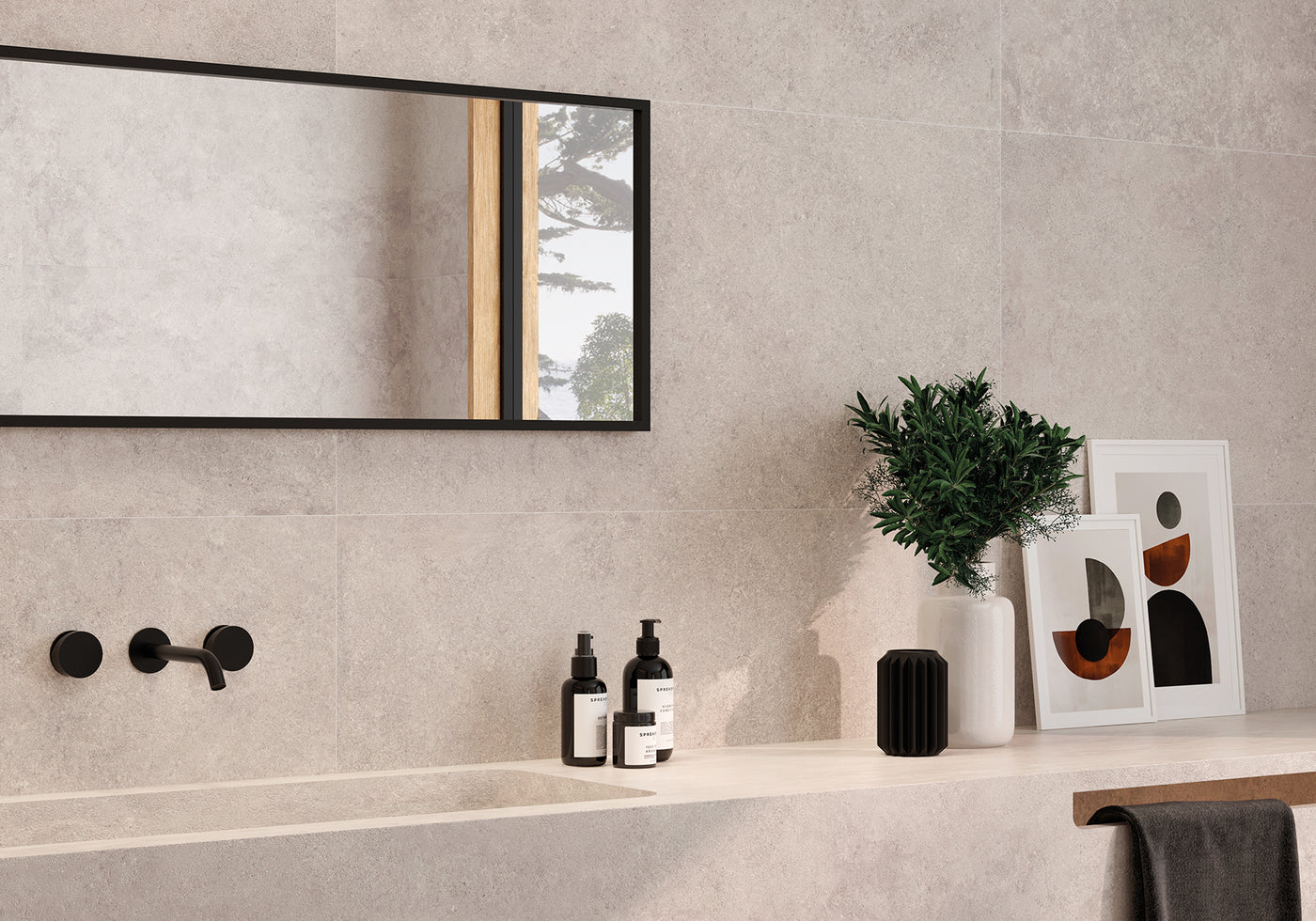 Doos 1,35m2 Verse Crème 30x90 Keraben