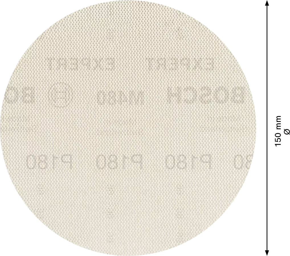 EXPERT M480 schuurgaas 150 mm 180 g 5 stuks Bosch