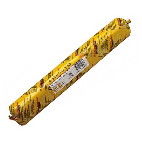 Salchichón Plamuur voor het afdichten of lijmen van Sikaflex Pro-3 Grey Sika
