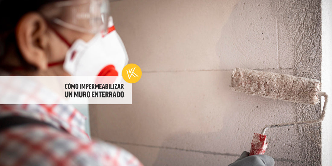 Impermeabilizar un muro enterrado paso a paso