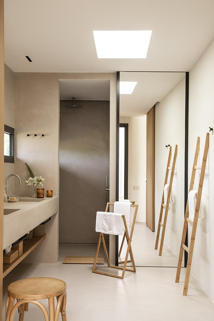 Decoratieve bamboe trap 43×4×170cm Andrea House