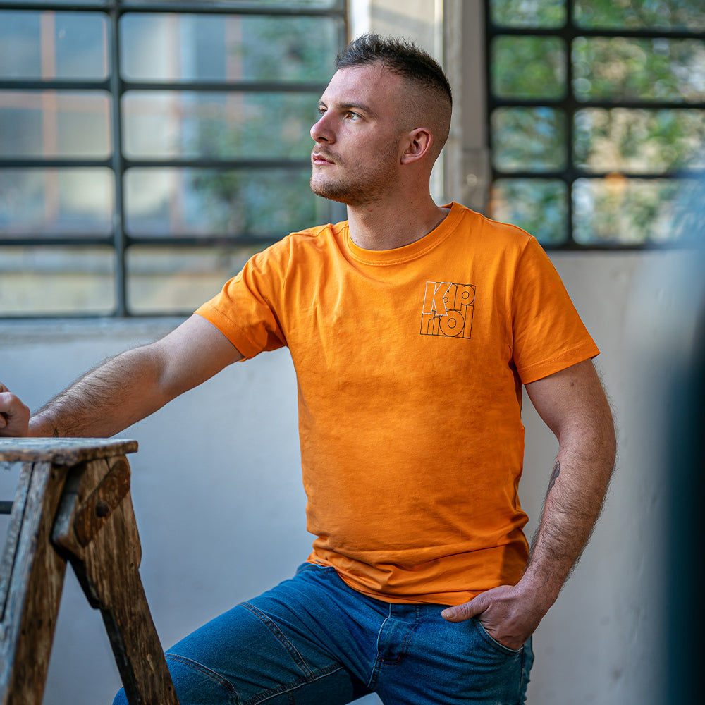 Oranje werkshirt Enjoy Kapriol