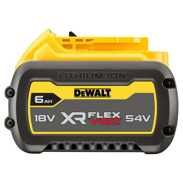 Kit 2 XR Flexvolt 54V/18V 6.0Ah Rail Batteries and Double XR Flexvolt DCB132T2 Dewalt Charger