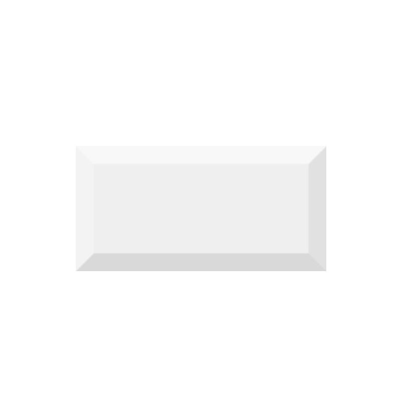Doos 50 Stuks Mugat Witte Tegel 10x20 Vives (Doos 1 m2)