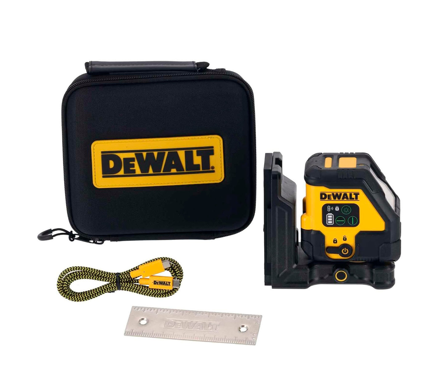 Dewalt DCLE14201GB 2-Line Cross-Line USB-C Self-Leveling Green Laser Level