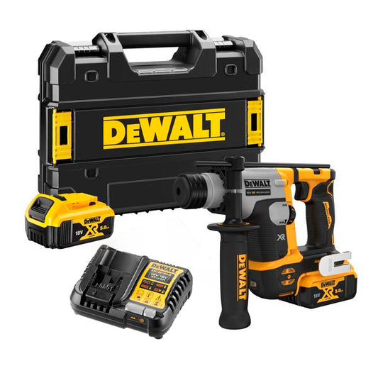 Borstelloze hamer XR 18V ​​LI-ION 5Ah SDS Plus Dewalt DCH172P2