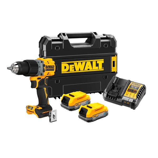 Dewalt DCD805E2T XR 18V ​​POWERSTARCK Compacte borstelloze boorhamer