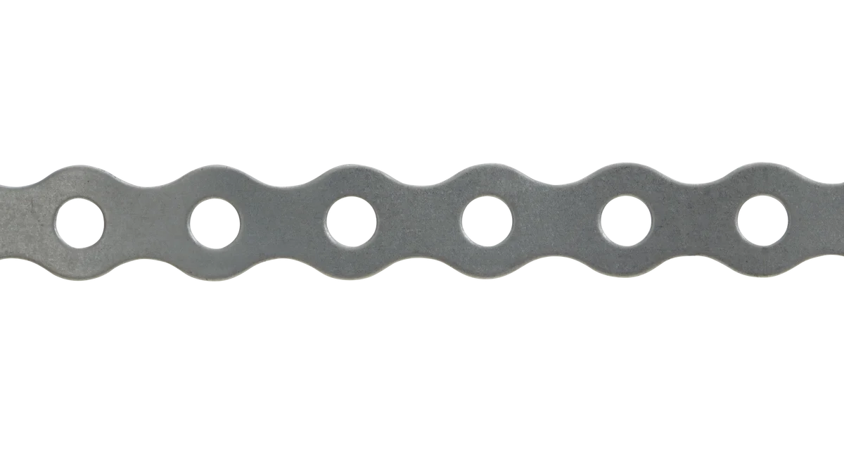 Geperforeerde stalen band 12 mm x 10 m van Desa