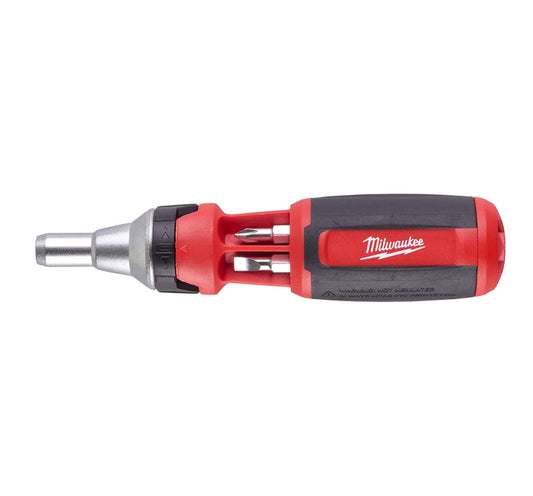 Milwaukee 9 in 1 Ratcheting Multi-Point Schroevendraaier met ratel
