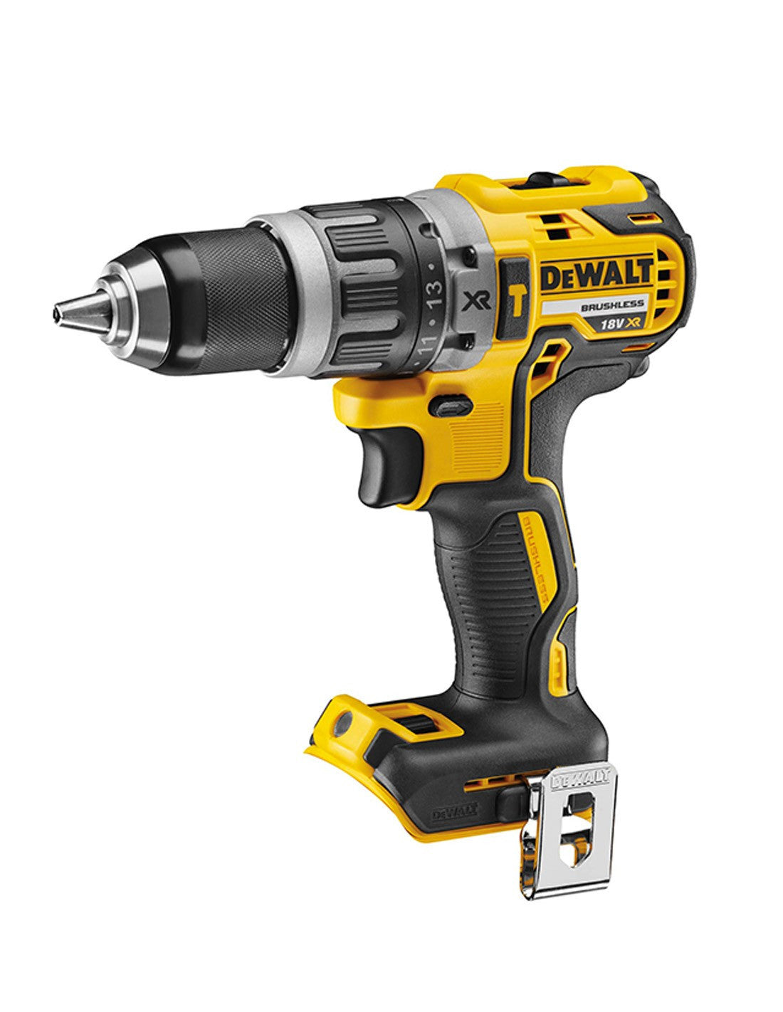 Set Hammer Drill + Impact Screwdriver + 2Bat 18V 5Ah + Charger + Tool HoldersDewalt DCK266P2LR 18V ​​XR BL KIT LANYARD READY