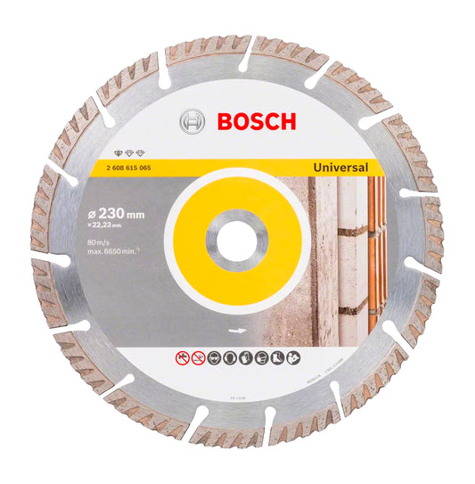 Box of 10 units of Standard Universal diamond cutting discs 230mm