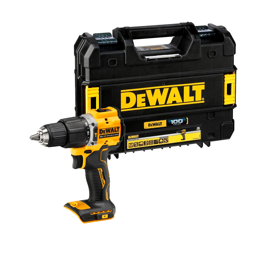 XR 18V boorhamer Limited Edition 100 jaar met Dewalt DCD100YNT koffer