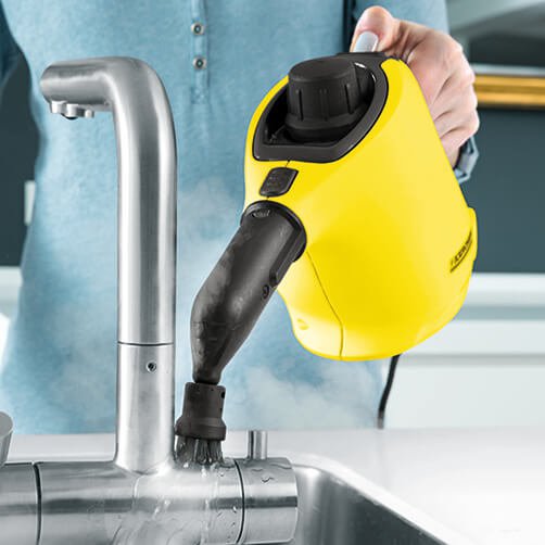 La limpiadora de vapor manual compacta Karcher SC 1