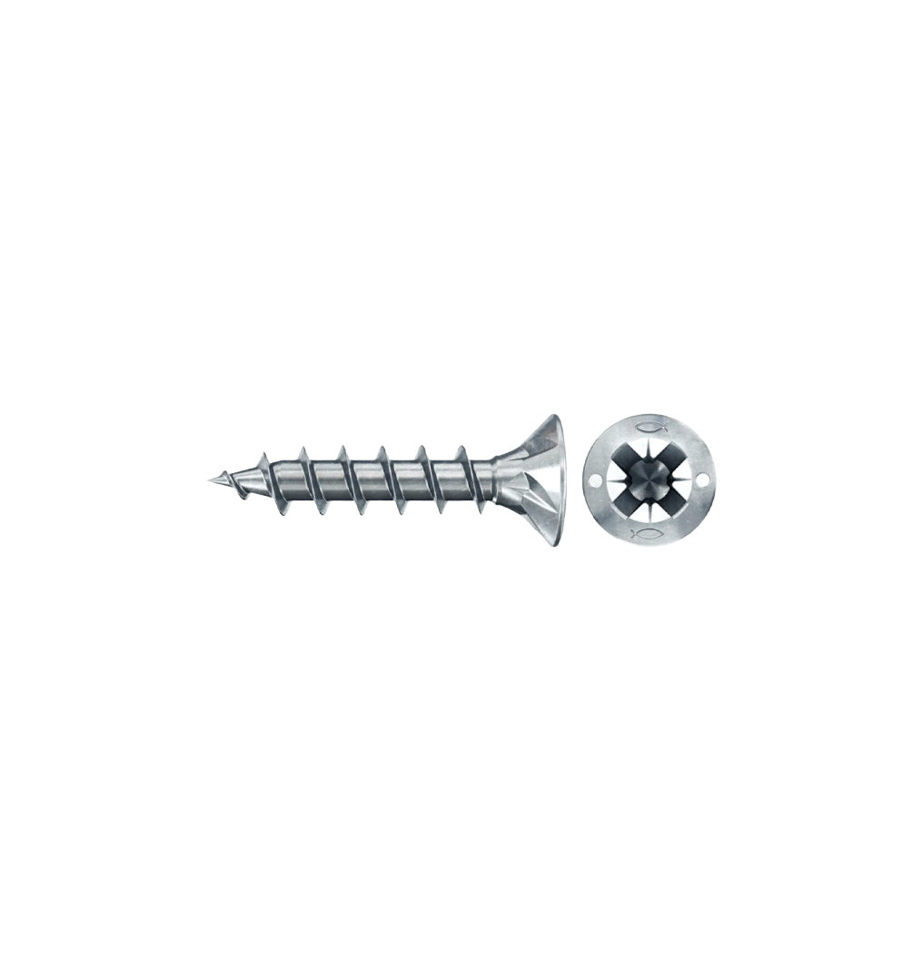 Box 200pcs Screws PowerFast FPF II CZF Countersunk head and PZ drive Fischer