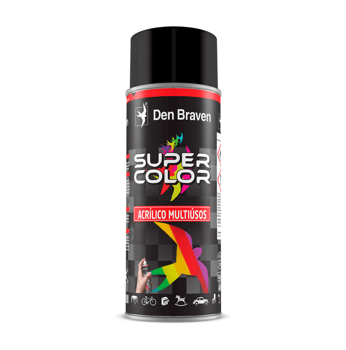 Supercolour Acrylverf Spuitbus 400ml Den Braven