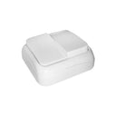 Dubbele opbouwschakelaar Serie Spa Wit EDM 43156