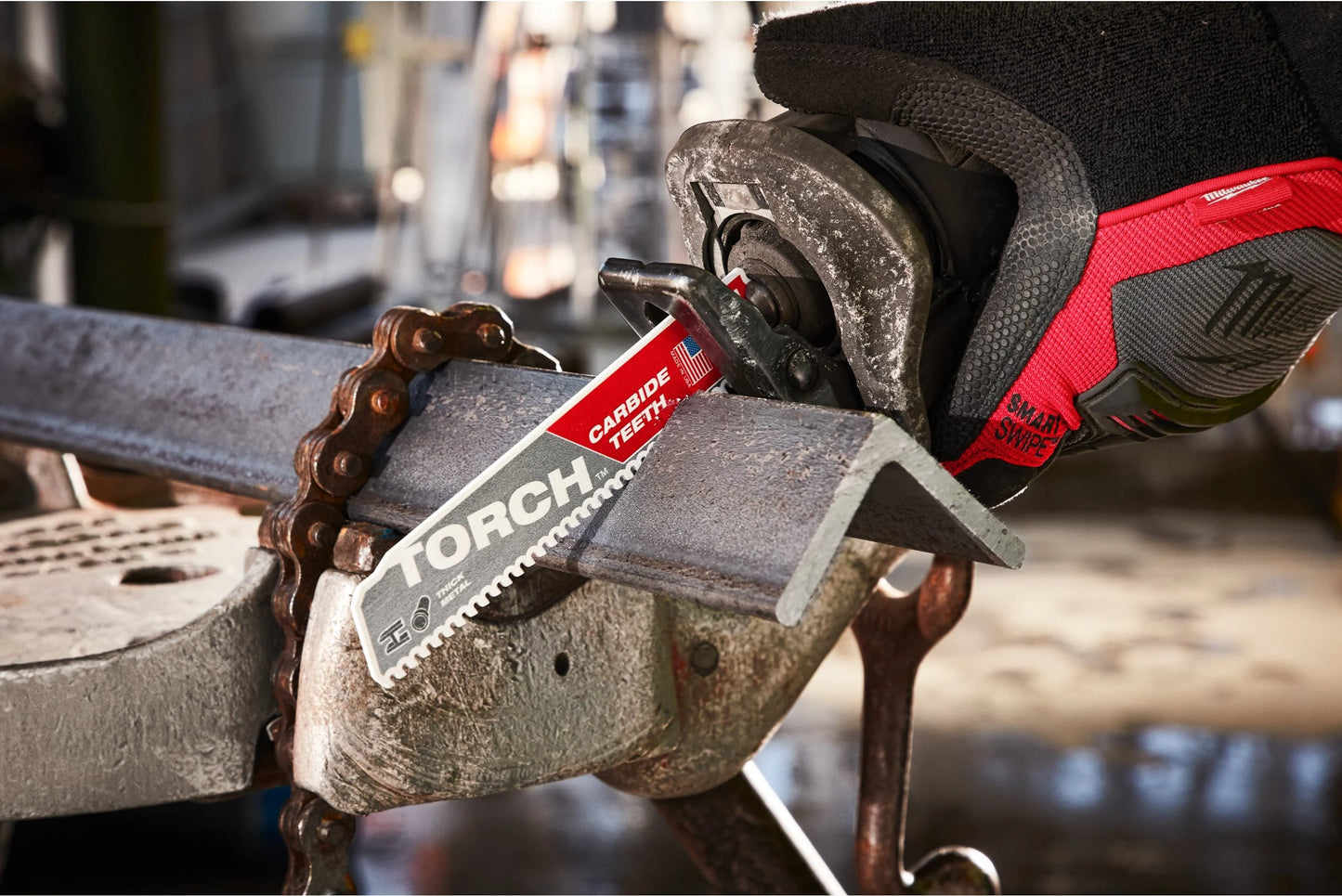 Milwaukee Heavy Duty TCT Torch-carbidezaagbladen voor metaal, Sierra Sable, 300x10 mm