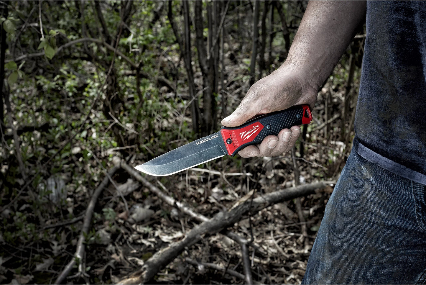 Milwaukee 127mm Fixed Blade Knife with AUS-8 Steel
