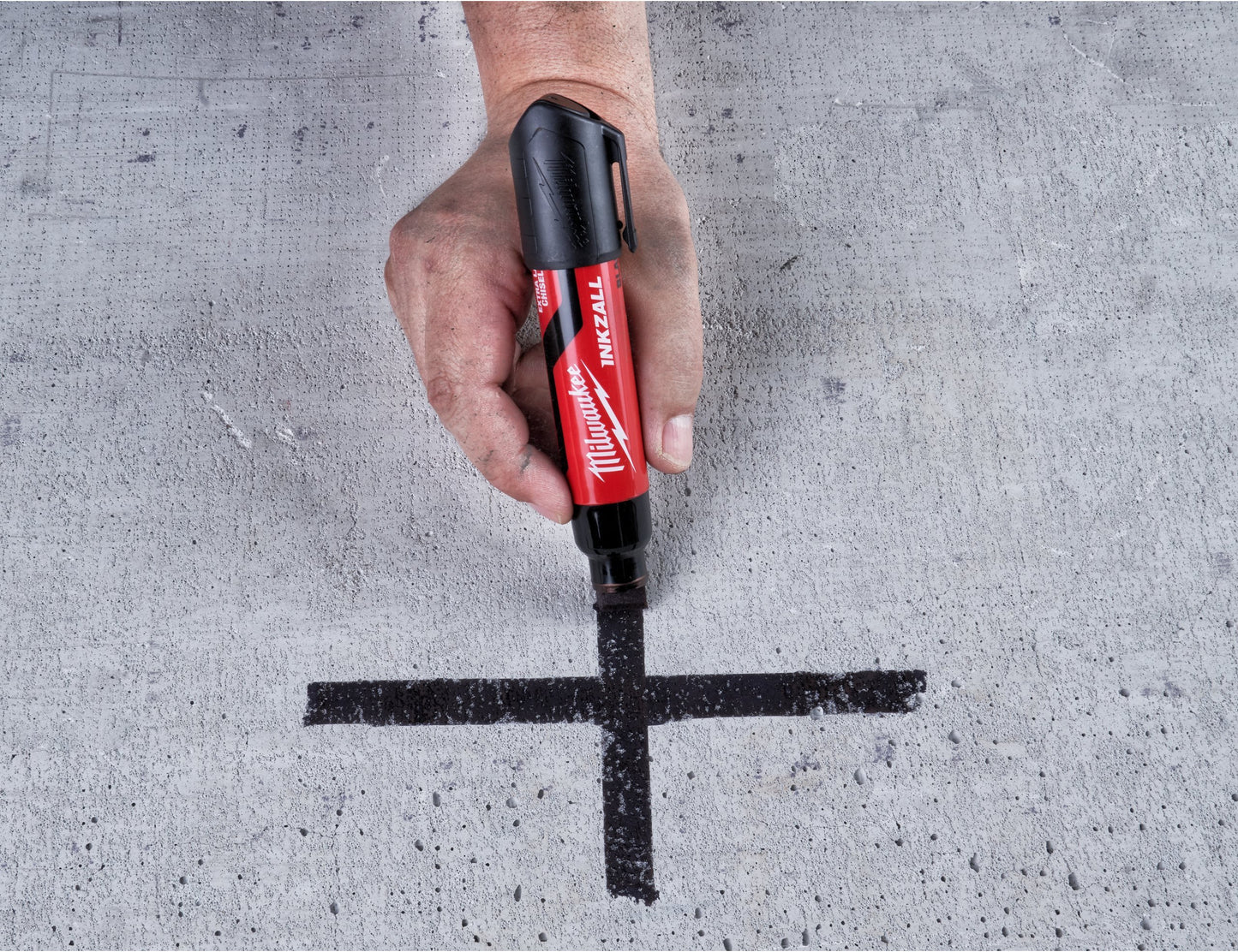 Dikke zwarte stift XL INKZALL Milwaukee