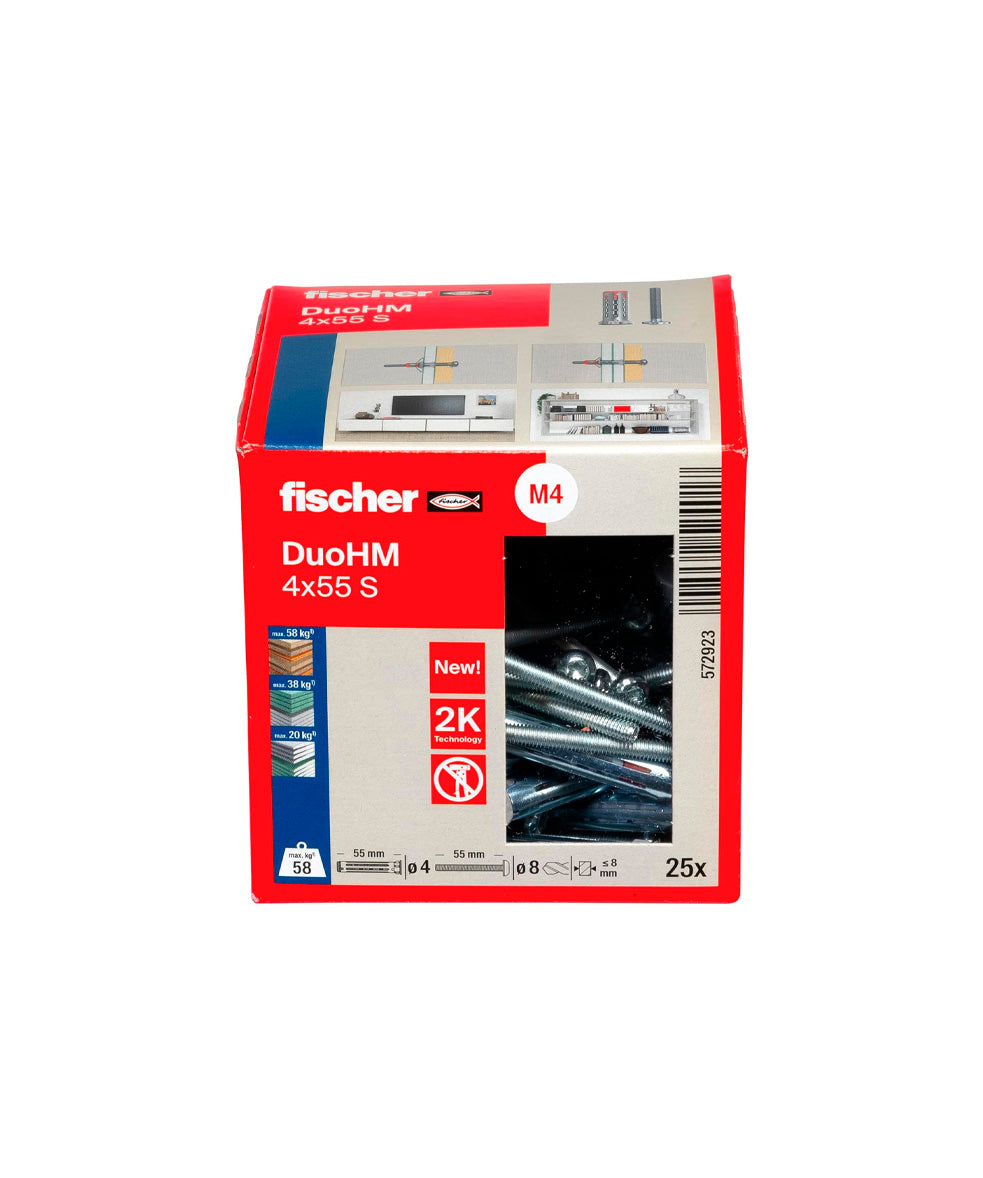 DuoHM S TX Fischer-pluggen, 25 stuks