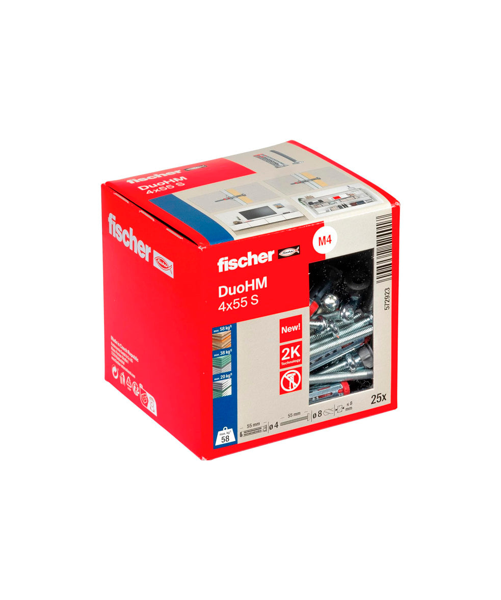 DuoHM S TX Fischer-pluggen, 25 stuks