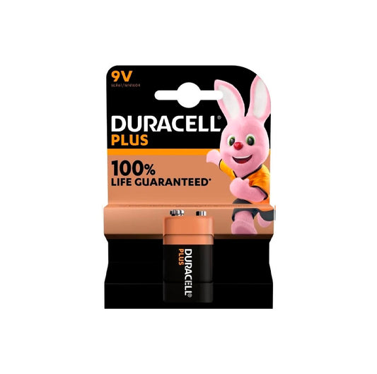 Duracell Plus Power 9 V-alkalinebatterij