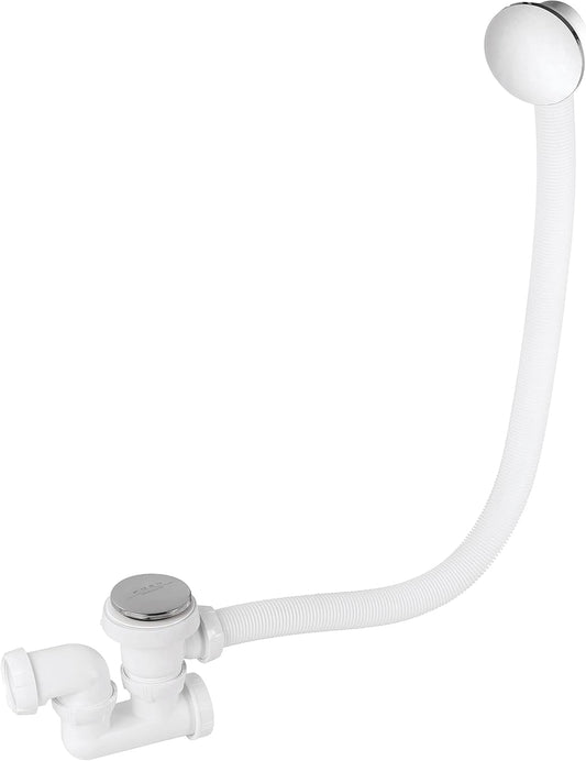 Click-Clac-afvoer voor badkuip met draaibare sifon van Wirquin, art.nr. 30723100