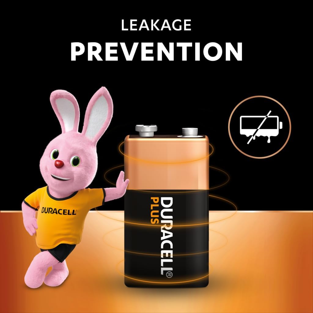 Duracell Plus Power 9 V-alkalinebatterij