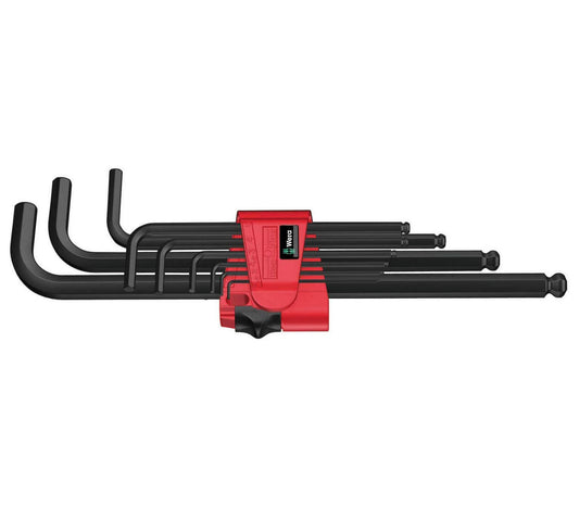 Wera BlackLaser Wera 1946380 set van 9 inbussleutels