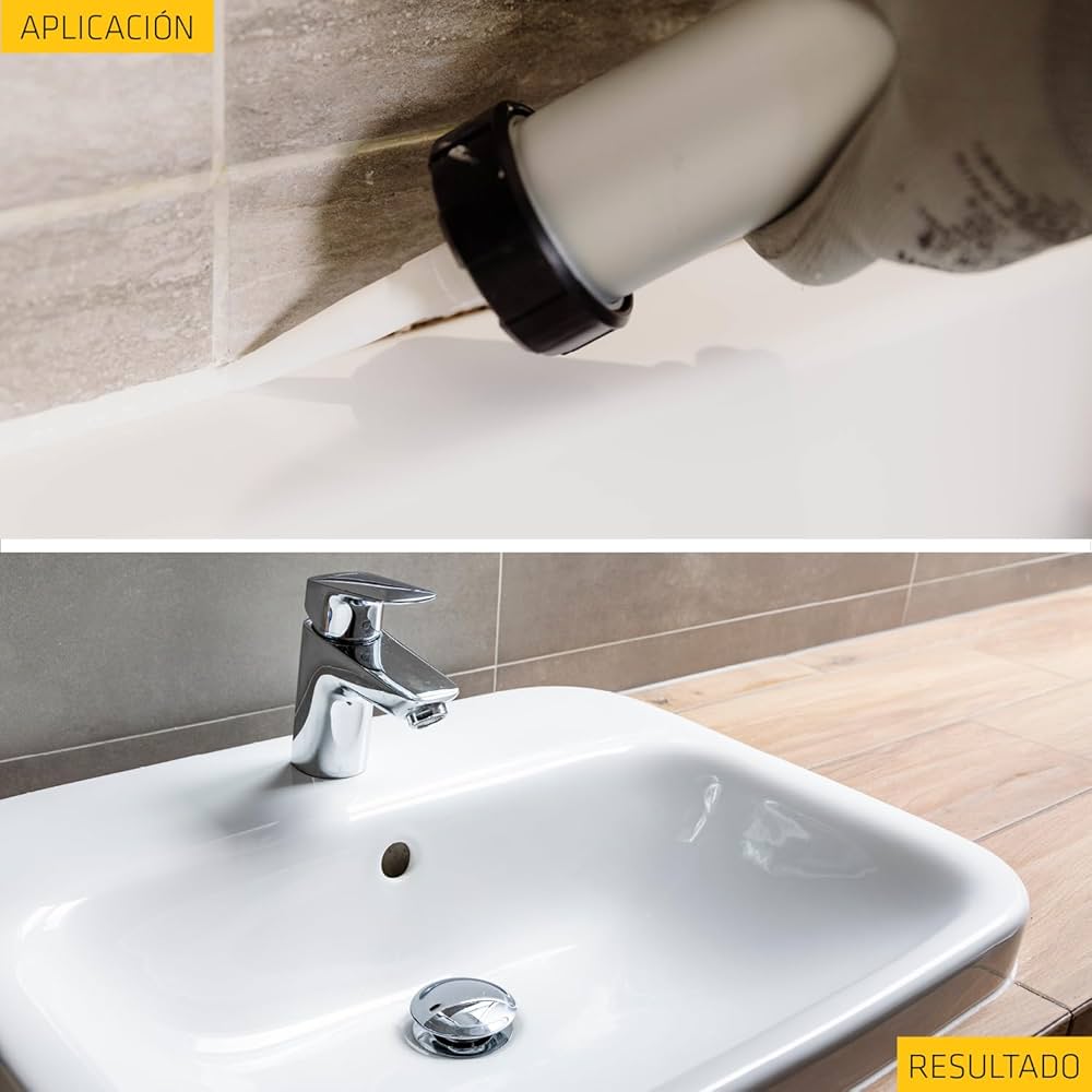 Sanitair neutrale siliconenkit cartridge 300ml SikaSeal-175