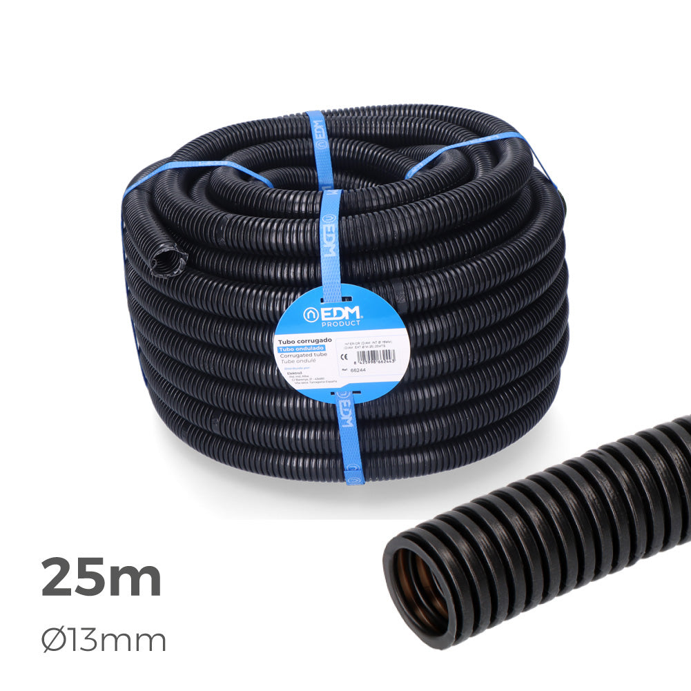Geribde binnenbuis 25 m CE EDM