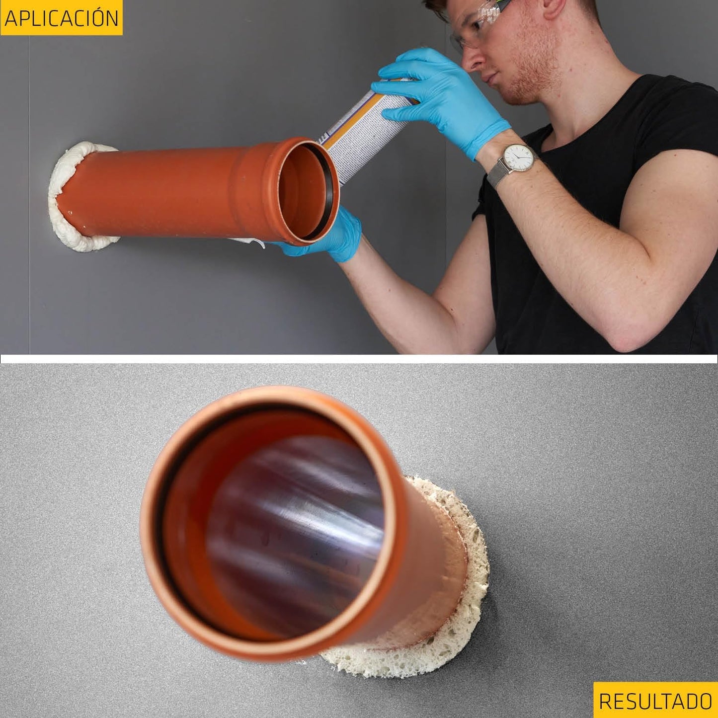 Espuma de poliuretano 750ml Sika Boom-151 Multiposition