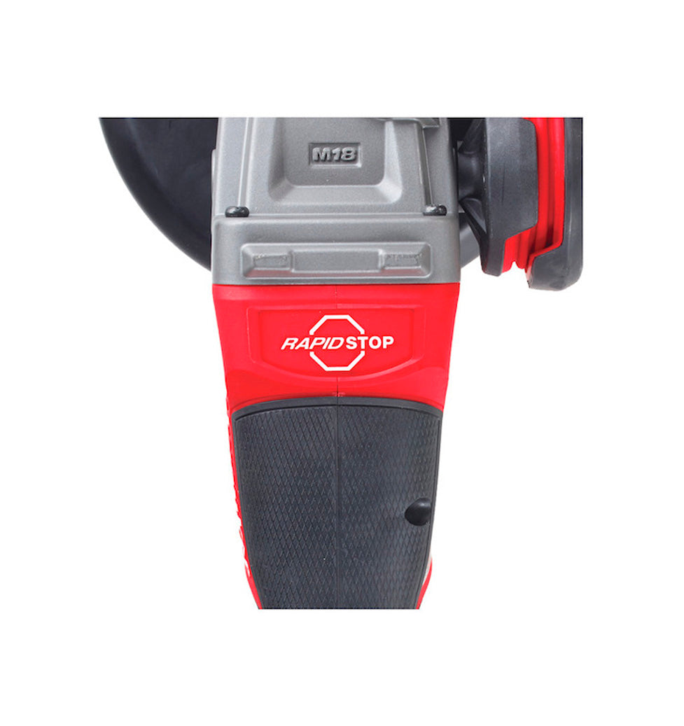 Amoladora angular M18 125mm Fuel ONE-KEY con maletín Milwaukee M18 ONEFSAG125XB-0X