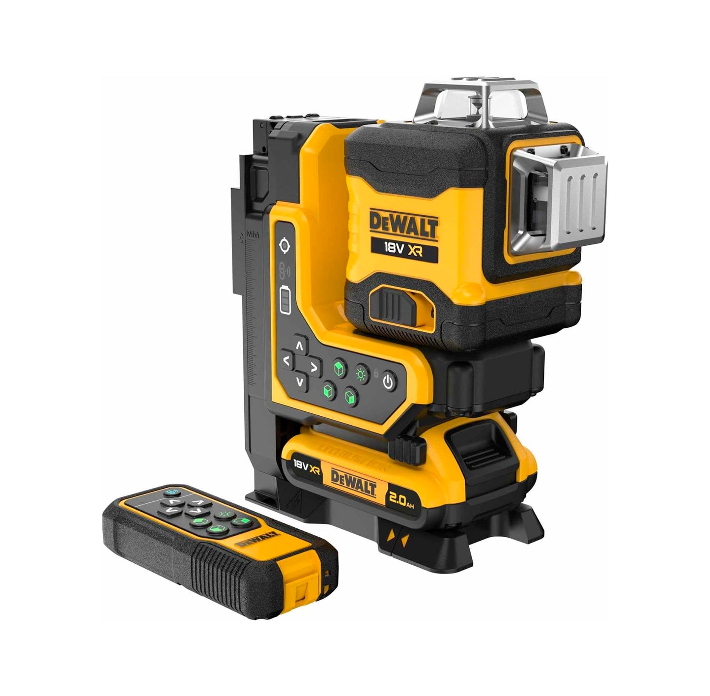 Zelfnivellerende groene laser met afstandsbediening, 3 lijnen, 360º, XR 18V Dewalt DCLE34035B