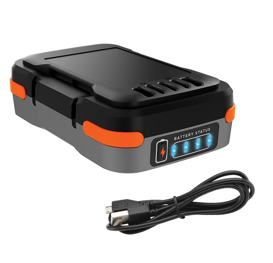 Accu + usb 12V oplaadkabel Black+Decker BDCB12B