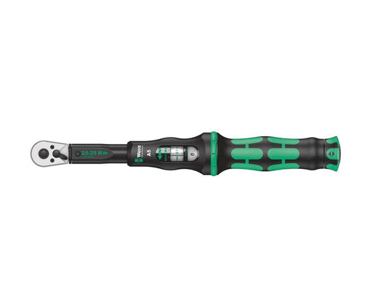 Momentsleutel met omkeerbare ratel 2,5-25Nm Wera Click-Torque A 5 ref.075604