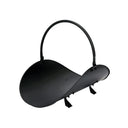 Black metal firewood basket 48x35x38cm EDM