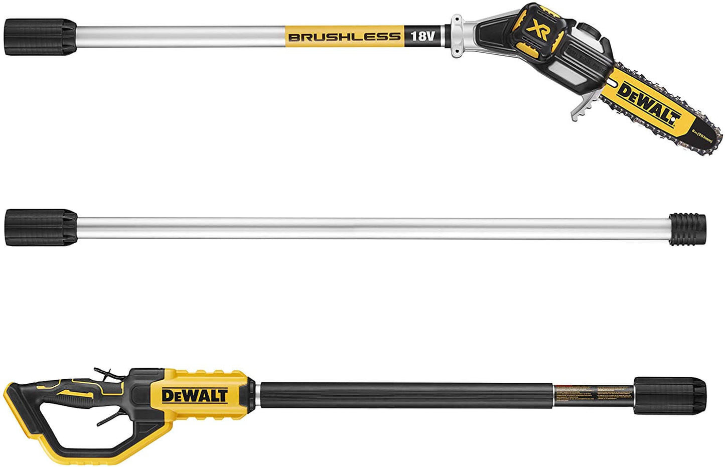 18V 450cm battery-powered height pruner with 5Ah battery Dewalt DCMPS567P1