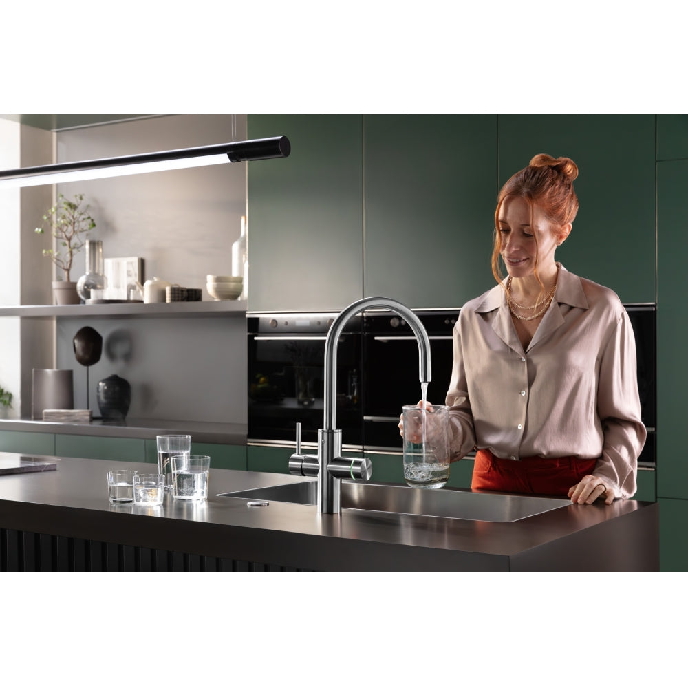 Grifo de cocina multifunción Mythos Water Hub Sparkling Franke 160.0708.956