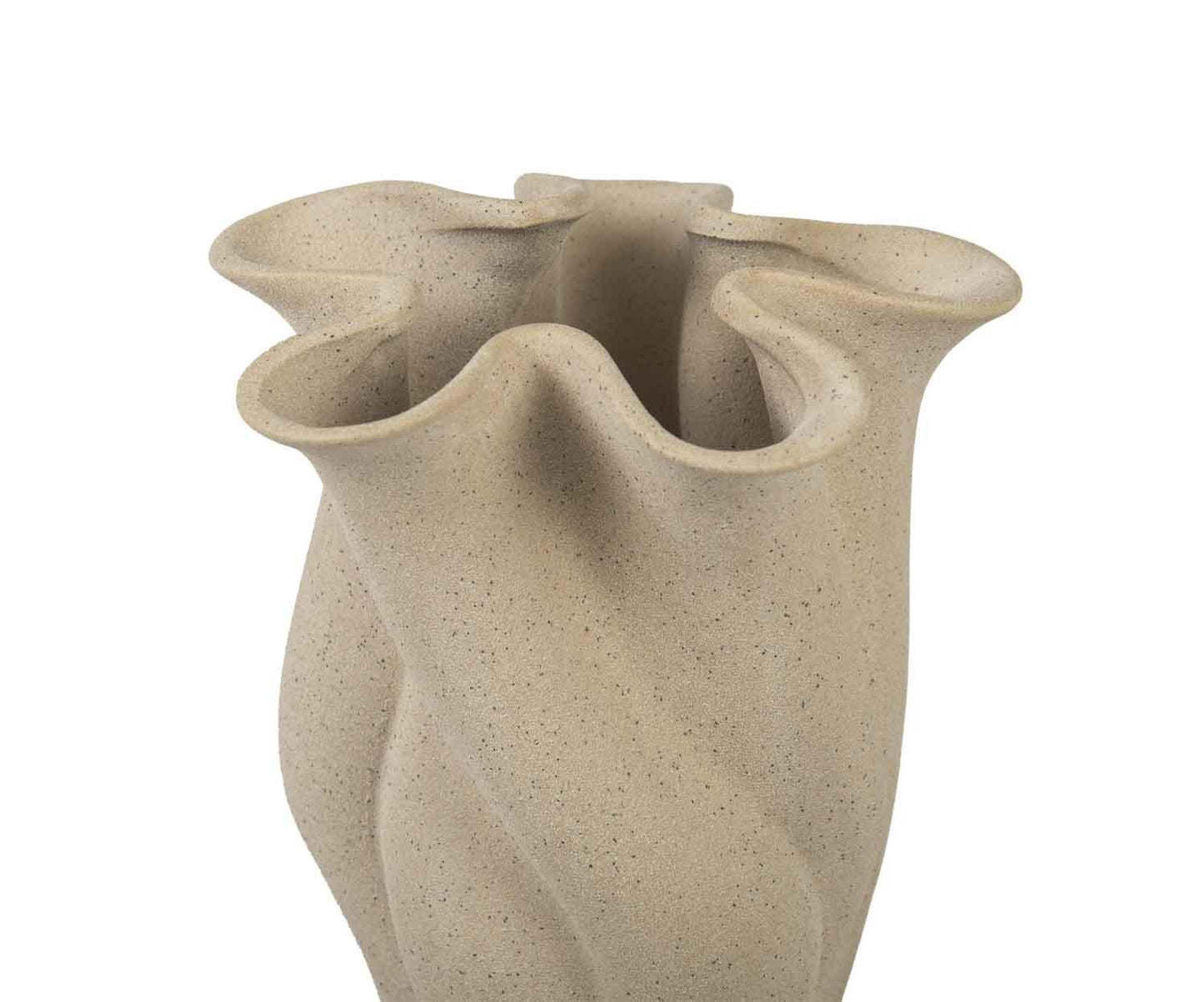 Keramische vaas Bloem 20x19,5x24cm Andrea House