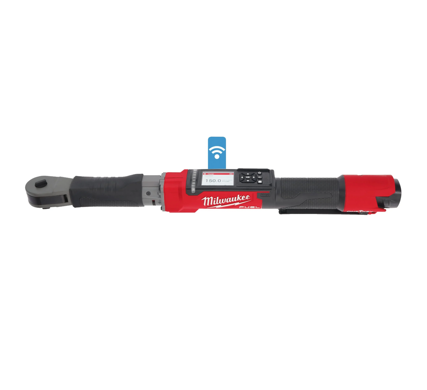 Milwaukee M12 Fuel One-Key 1/2" Torque Ratchet Wrench with Battery + Charger + Carrying Case M12 ONEFTR12-201C