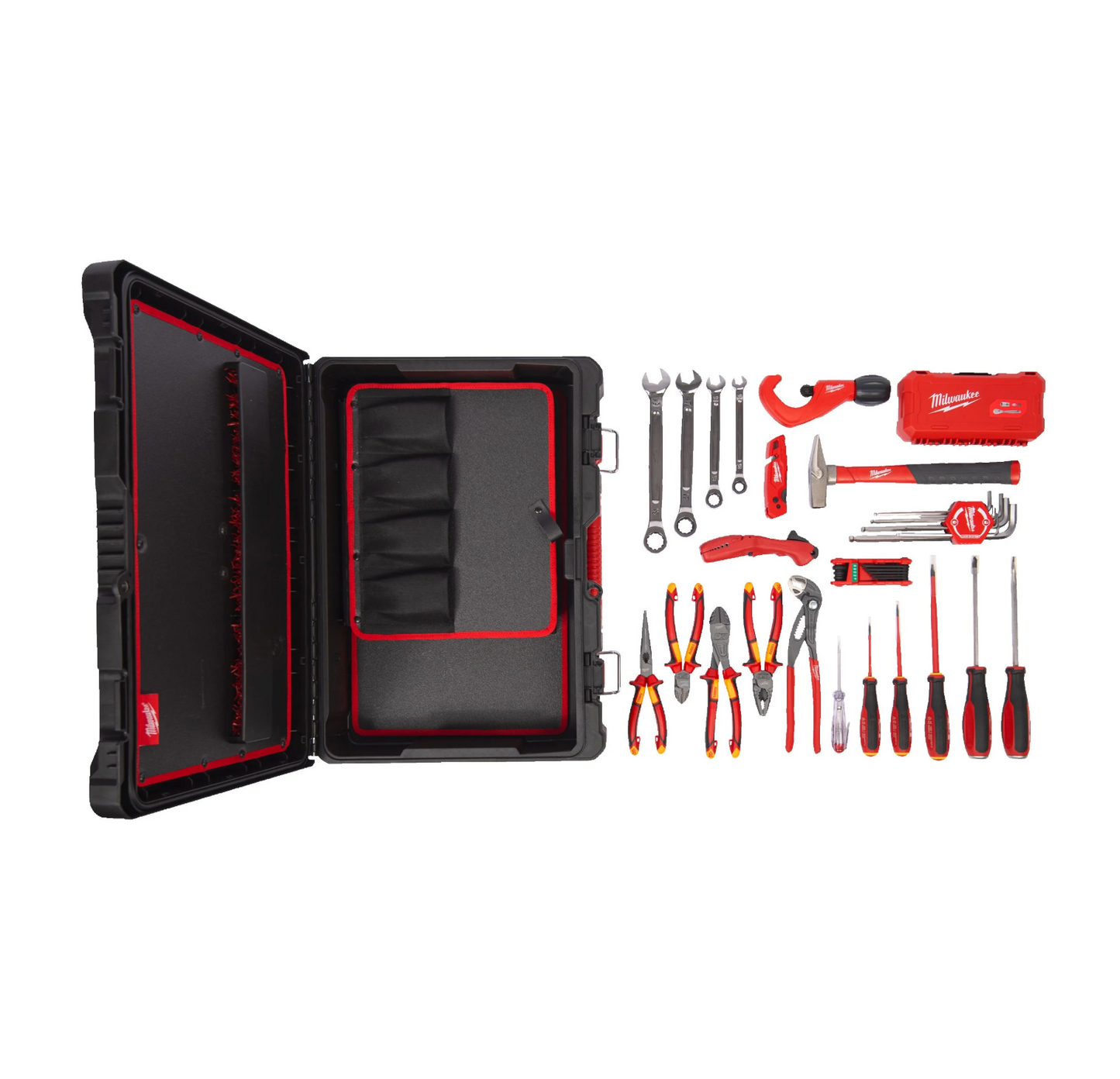 PACKOUT Loodgietersset 74 stuks voor sanitair Milwaukee