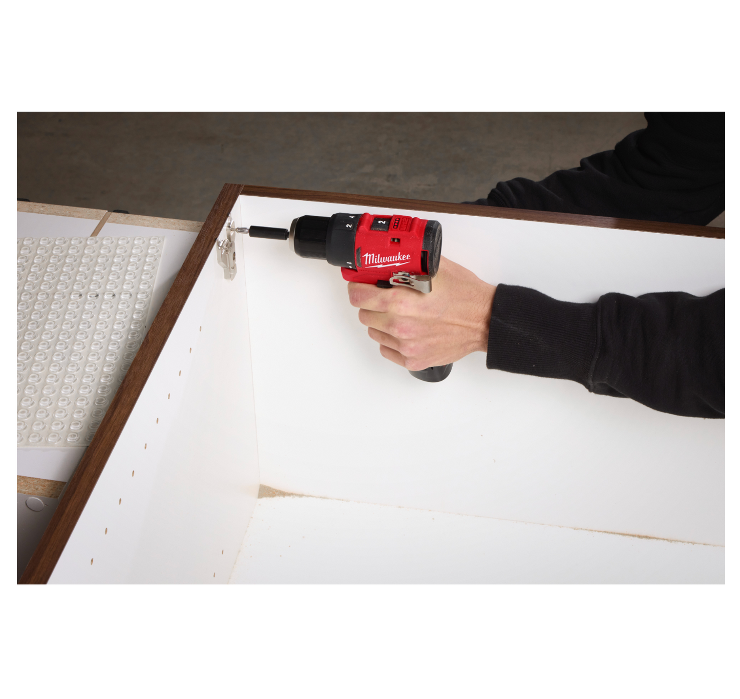 Subcompacte klopboormachine M12 + 2Ah-accu + oplader + koffer Milwaukee M12 BLPDRC-202C