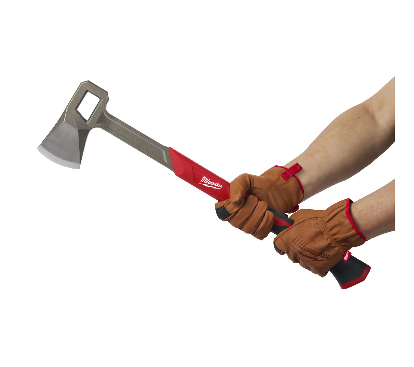 Gesmede stalen bijl 40 cm van Milwaukee